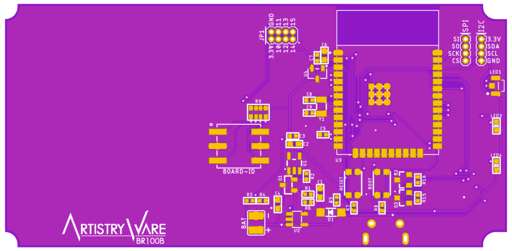 BR100B PCB Top