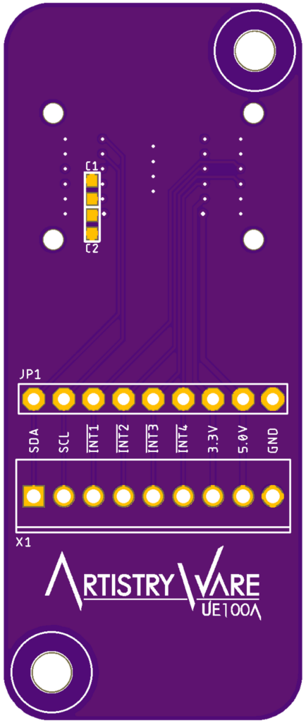 AW_UE100A cropped UE100 PCB