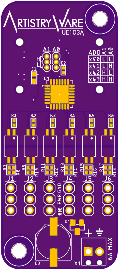 AW_UE103A2 cropped UE103A PCB