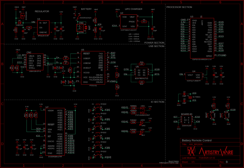 AW BR200A Schematic