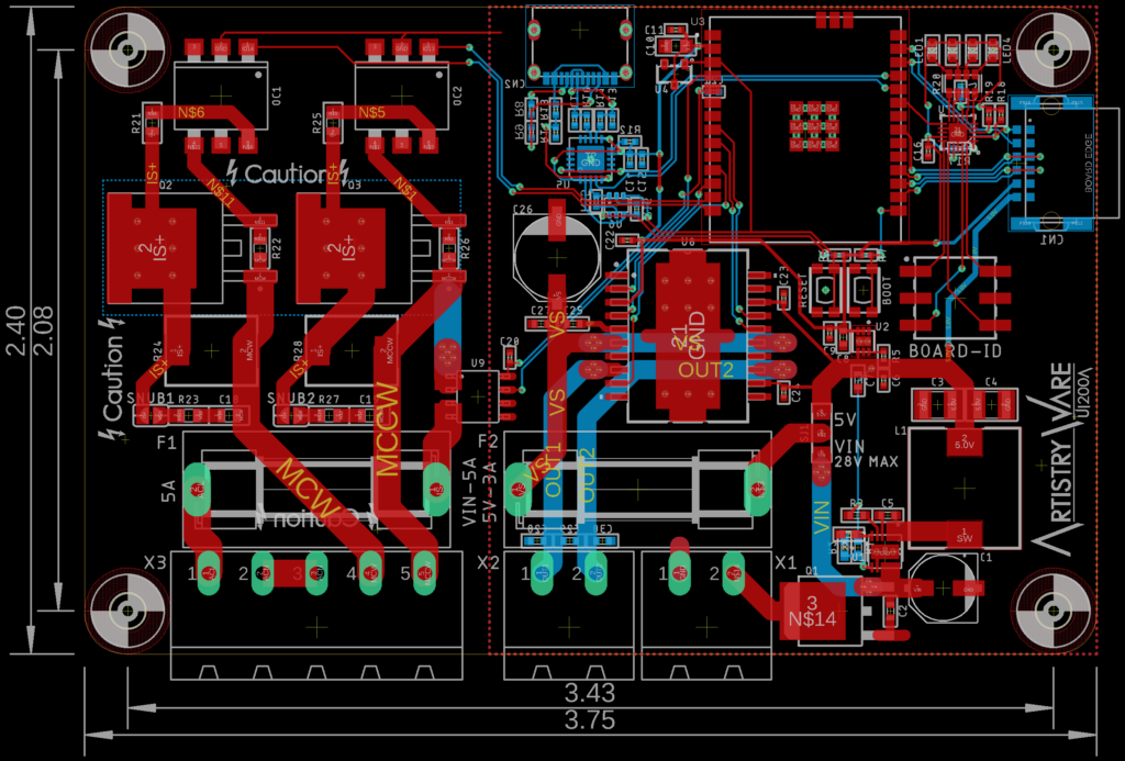 AW UI200A Layout