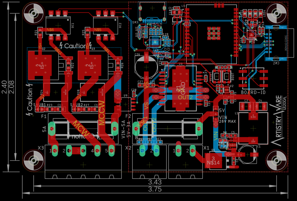 AW UI200A Layout